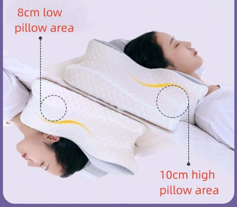 Ergonomic Memory Foam Cervical Pillow
