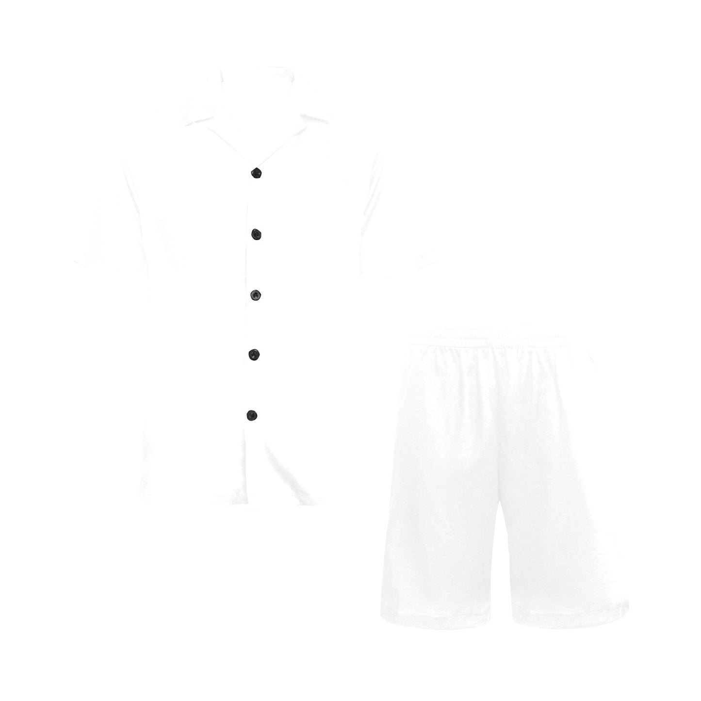 Men's V-Neck Pajama Short Set