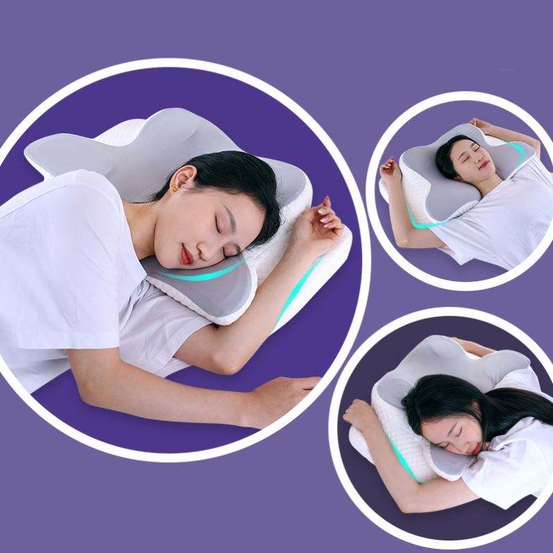 Ergonomic Memory Foam Cervical Pillow