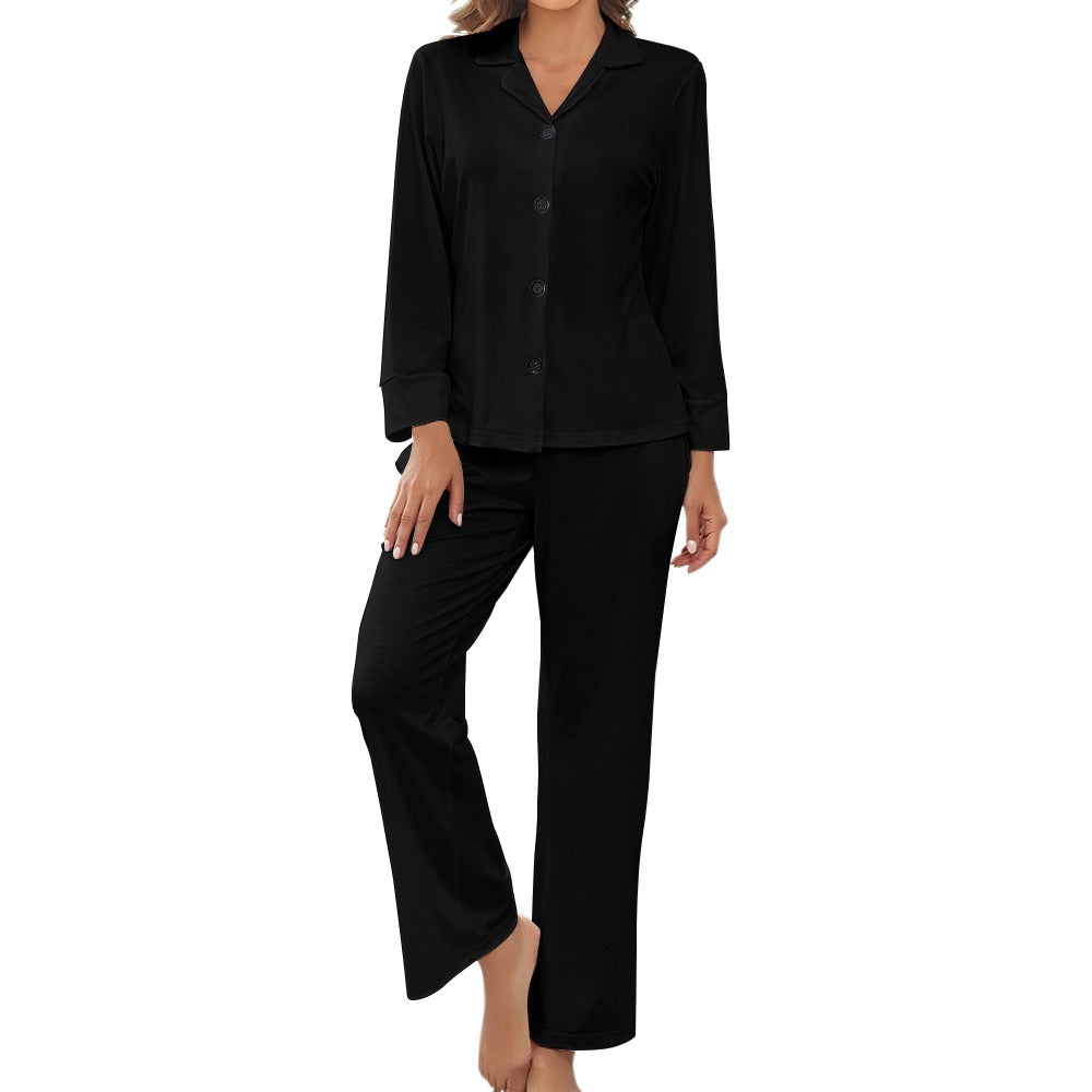 Women's Comfortable Pajama Set with Pockets