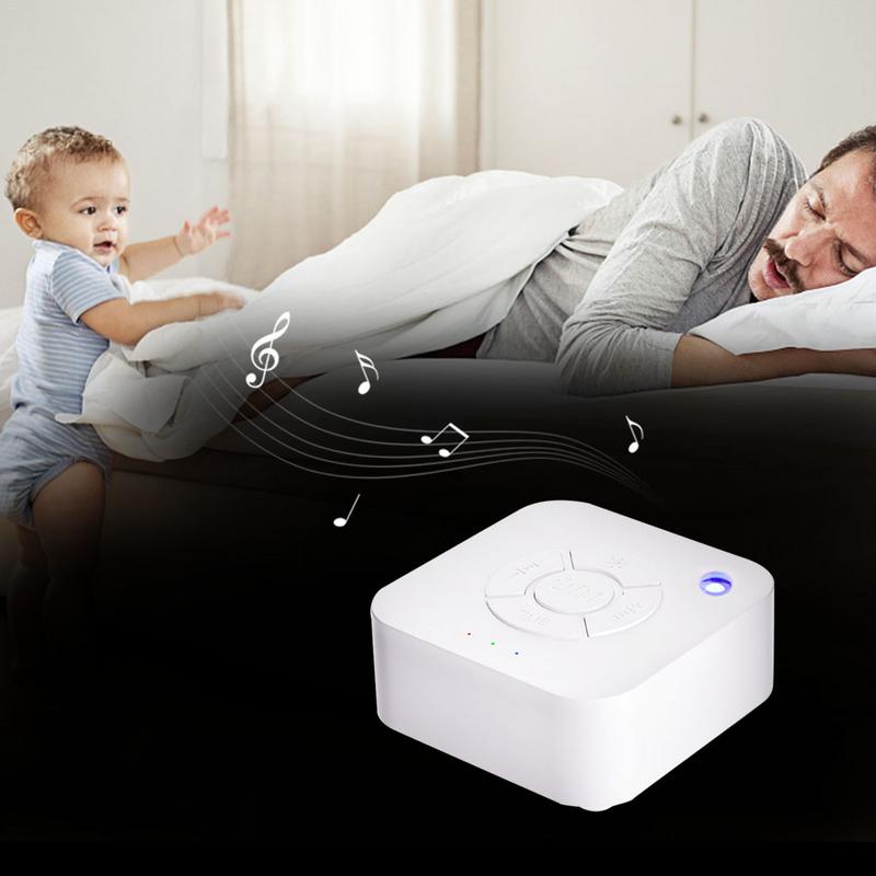 USB Rechargeable White Noise Machine for Sleep & Relaxation