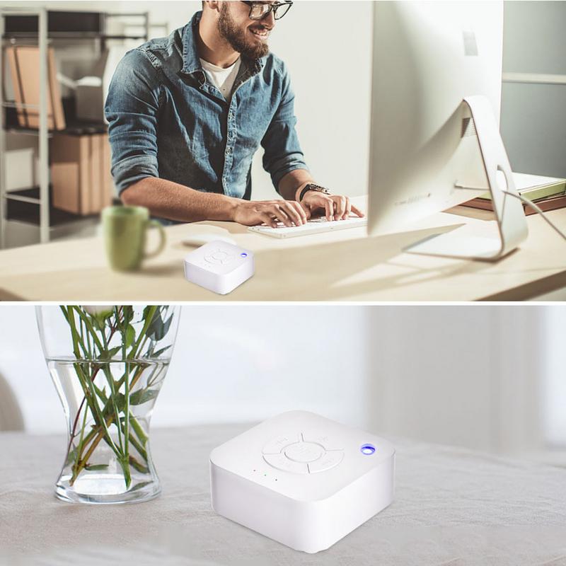 USB Rechargeable White Noise Machine for Sleep & Relaxation