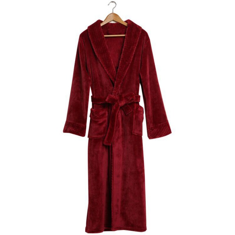 Plus Size Flannel Robe