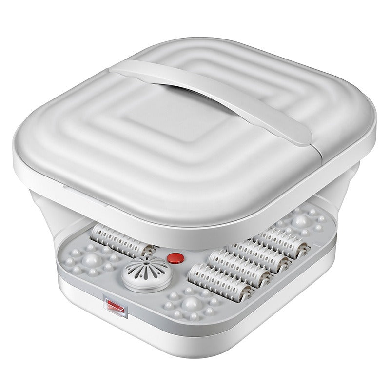 Electric Foot Spa Massager with Heat and Bubbles