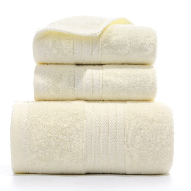 Three Piece Towel Set - Bath Towel & Hand Towels