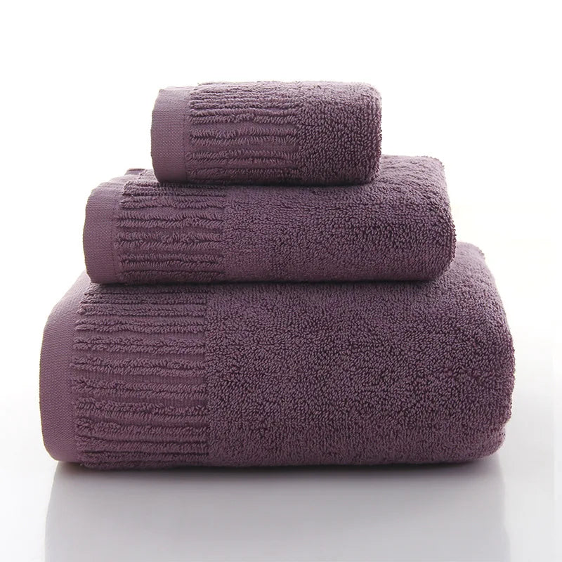 Luxury Bath Towel Set - 3 Piece Collection
