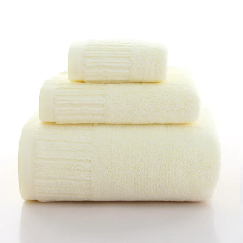 Luxury Bath Towel Set - 3 Piece Collection