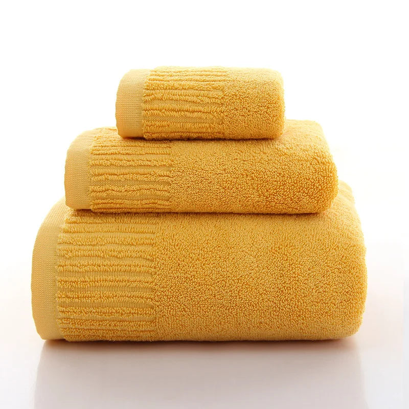 Luxury Bath Towel Set - 3 Piece Collection
