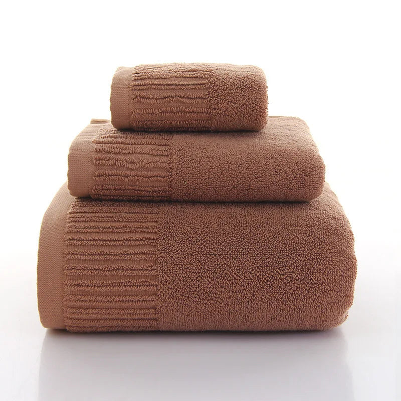 Luxury Bath Towel Set - 3 Piece Collection