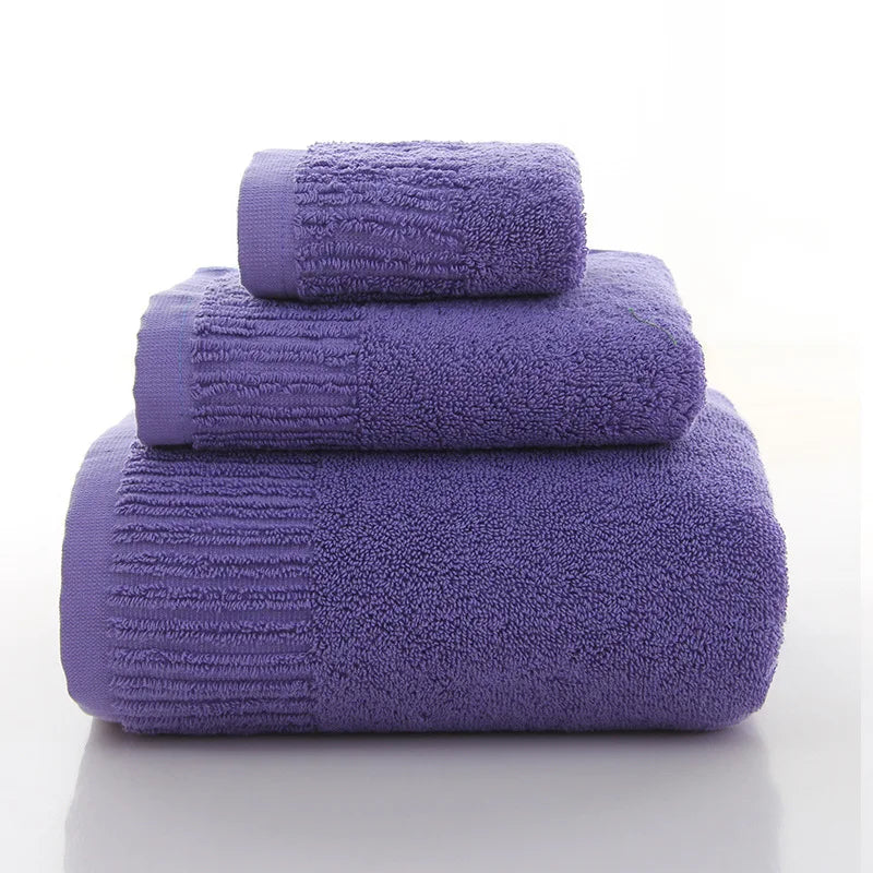 Luxury Bath Towel Set - 3 Piece Collection