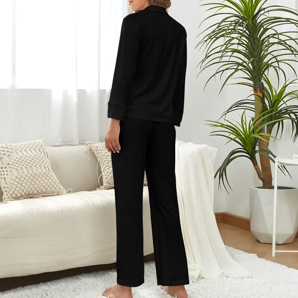 Women's Comfortable Pajama Set with Pockets