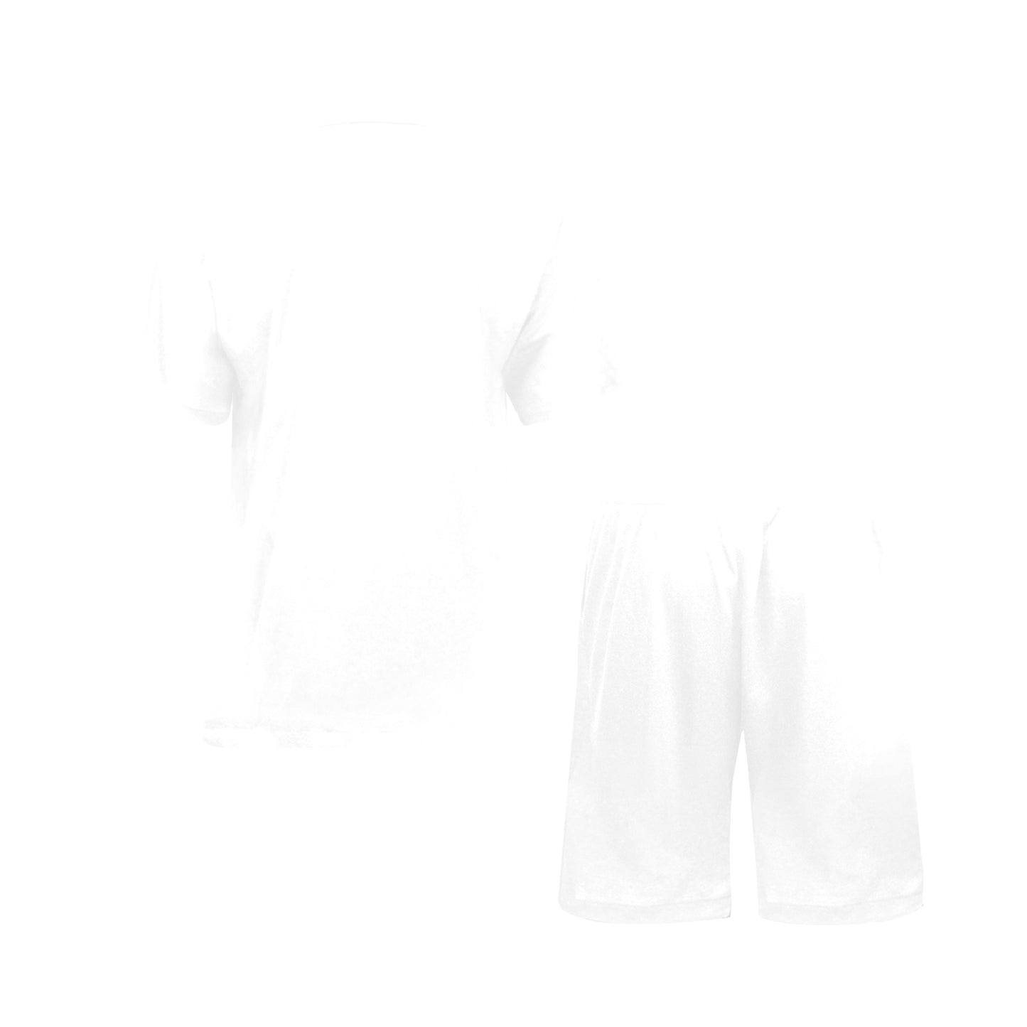 Men's V-Neck Pajama Short Set