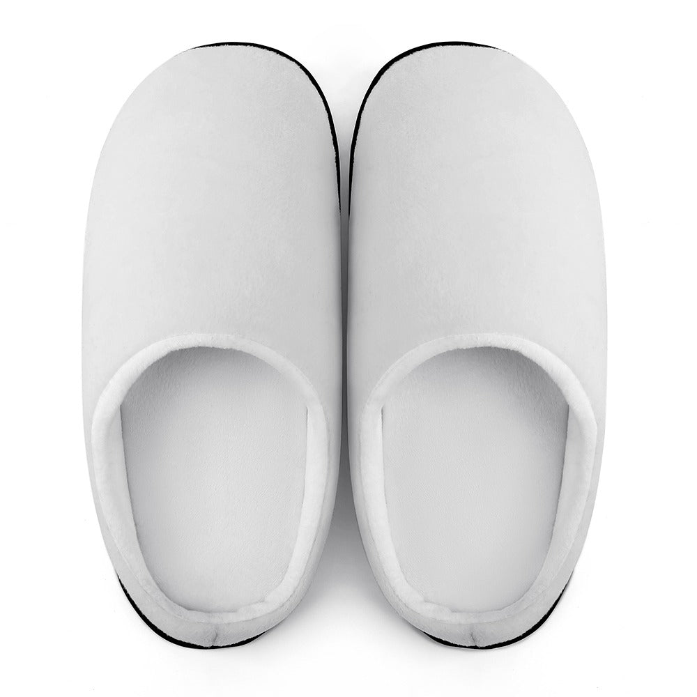 Comfortable Cotton Slippers with Rubber Sole