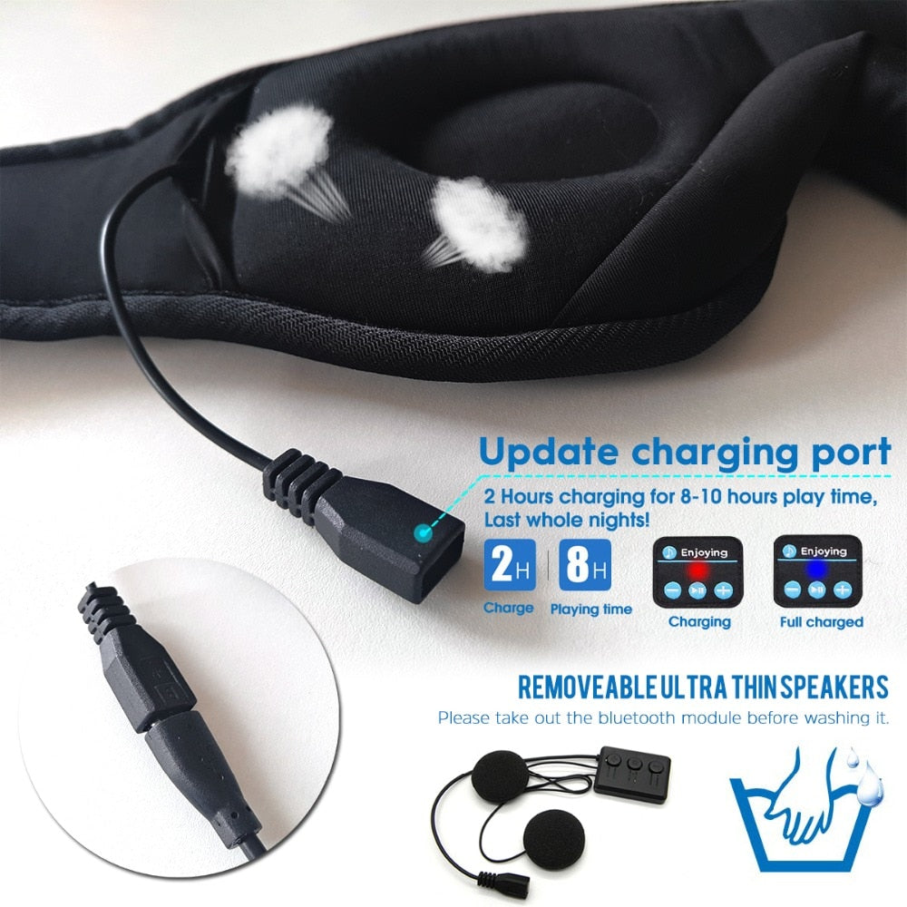 Sleep Mask Headset