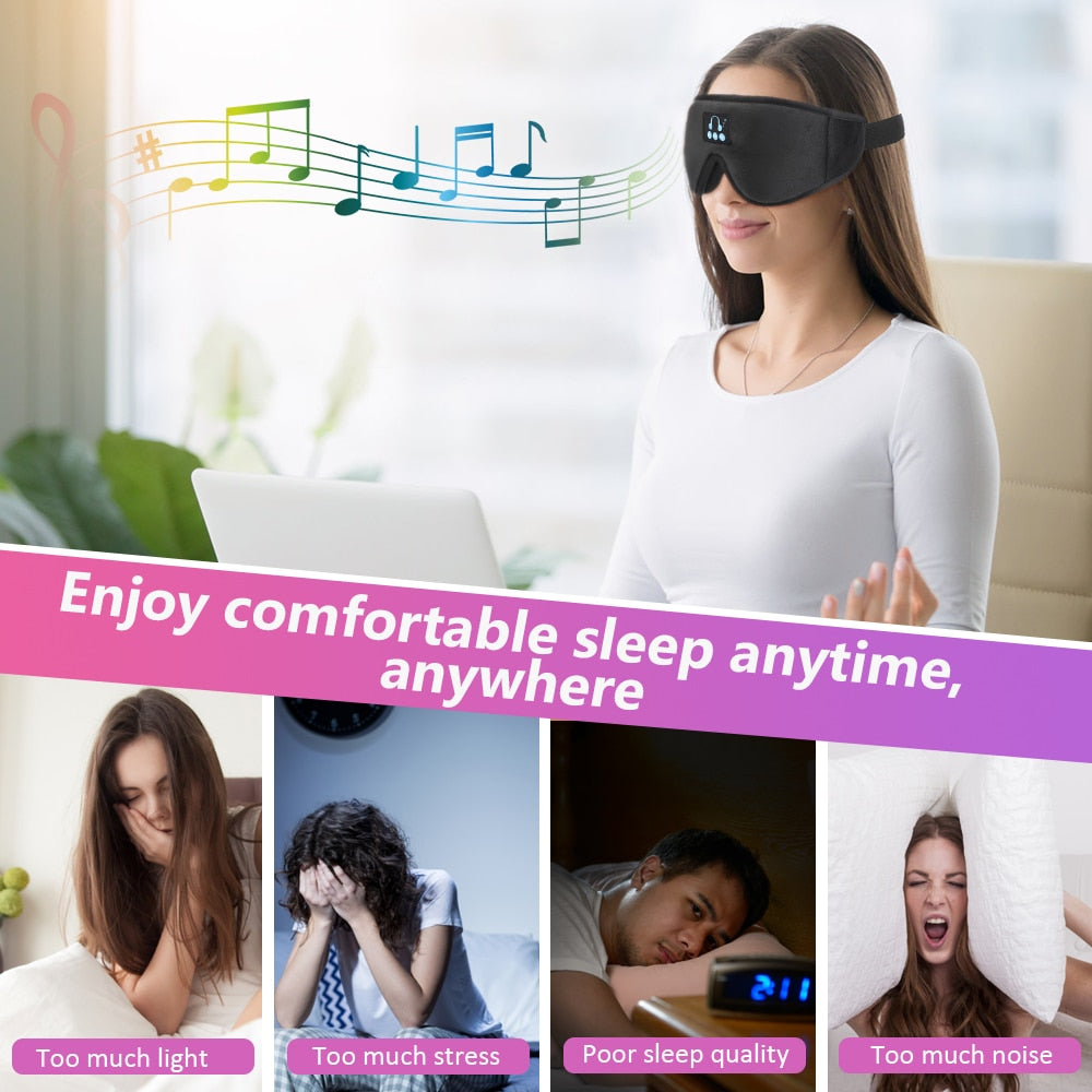 Sleep Mask Headset