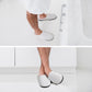 Comfortable Cotton Slippers with Rubber Sole