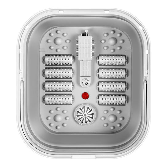 Electric Foot Spa Massager with Heat and Bubbles