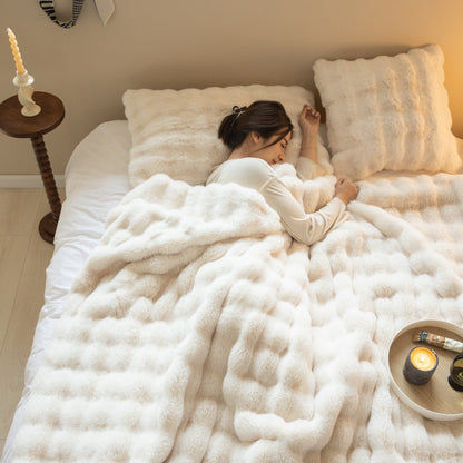 Double-Sided Fleece Blanket