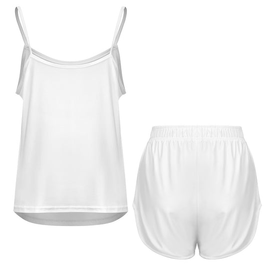 Silk Strap Pajama Set