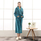 Plus Size Flannel Robe