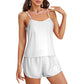 Silk Strap Pajama Set