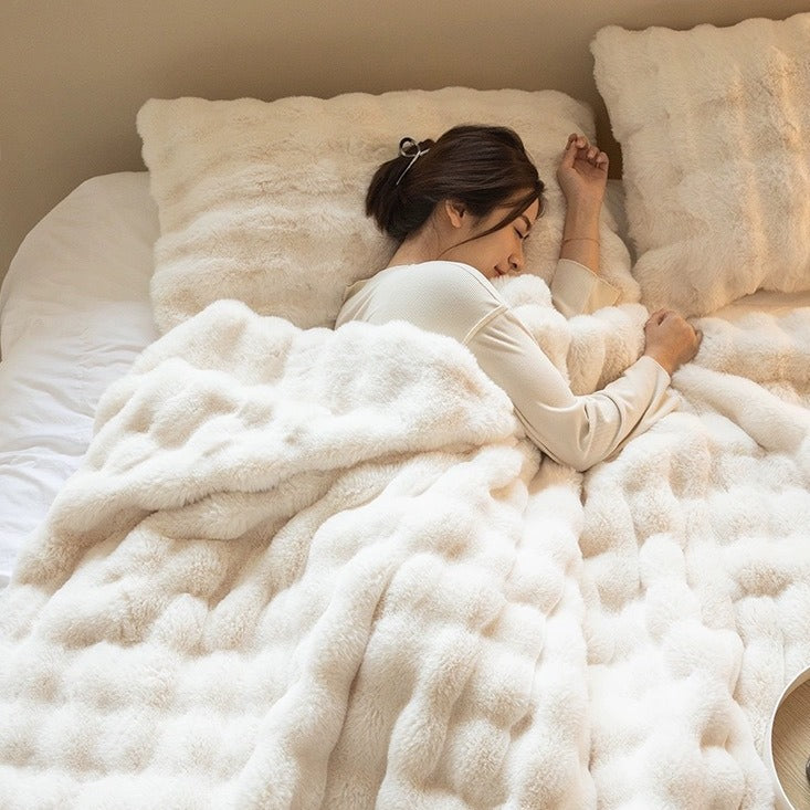 Double-Sided Fleece Blanket
