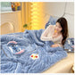 Stitch Fleece Pillow Blanket