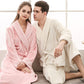 Plus Size Flannel Robe