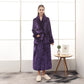 Plus Size Flannel Robe