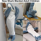 Shark Sleeping Bag Pajamas for Teens