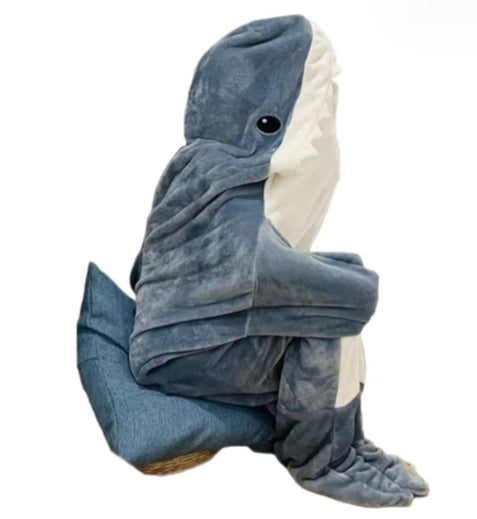 Shark Sleeping Bag Pajamas for Teens