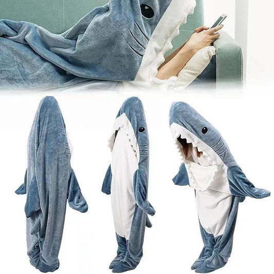 Shark Sleeping Bag Pajamas for Teens