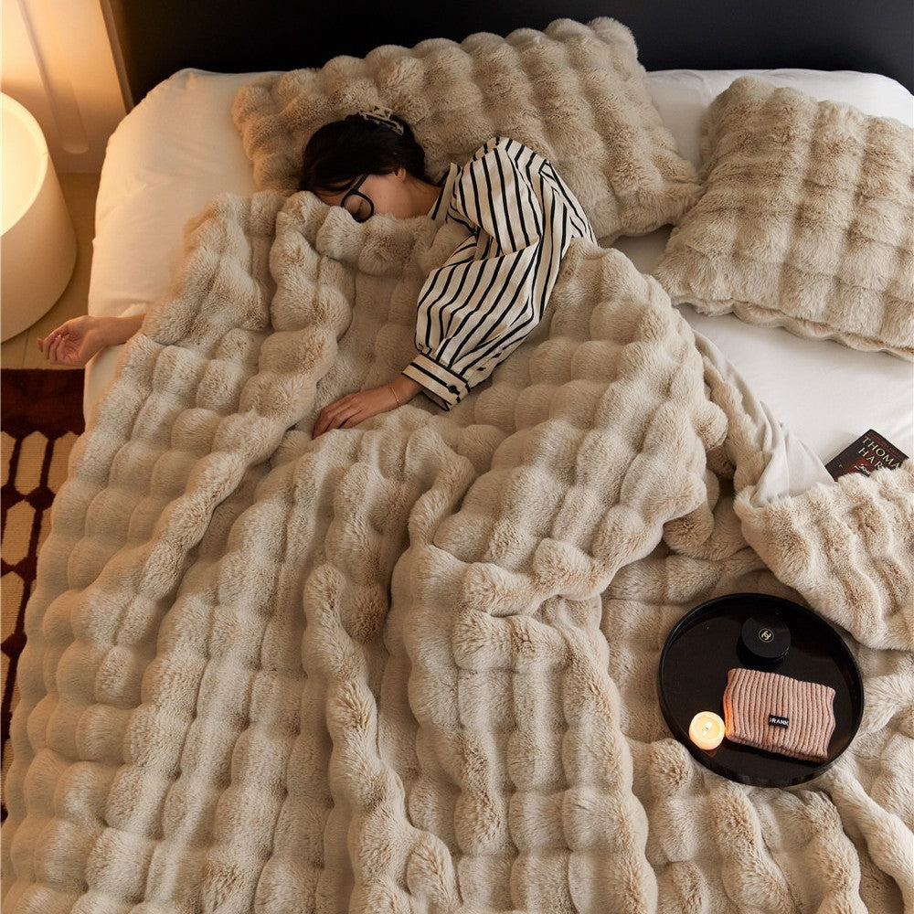 Double-Sided Fleece Blanket