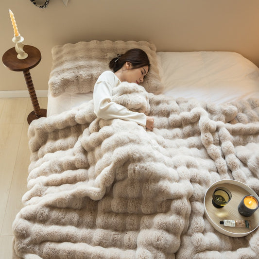 Double-Sided Fleece Blanket