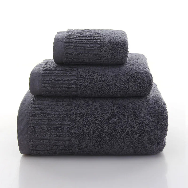 Luxury Bath Towel Set - 3 Piece Collection