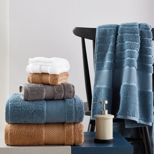 Premium Egyptian Cotton Bath Towel Set