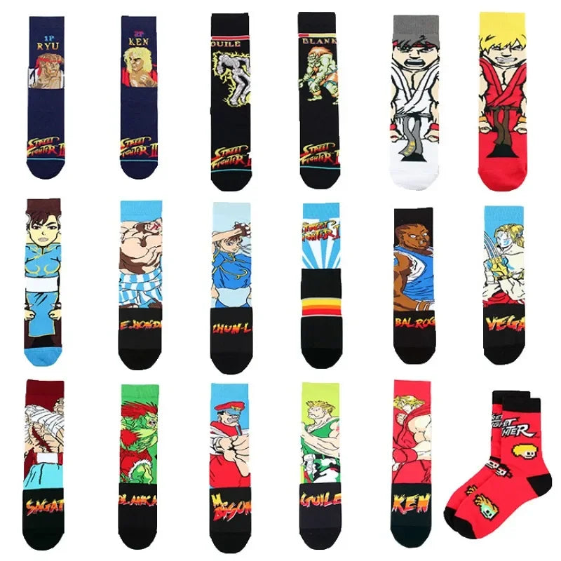 Street Fighter Sleeve Socks